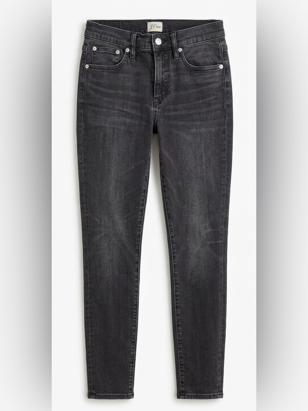 J. Crew Women’s Charcoal Black Toothpick Jeans